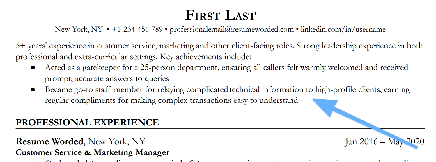 An example of a resume summary for stay at home mom resumes