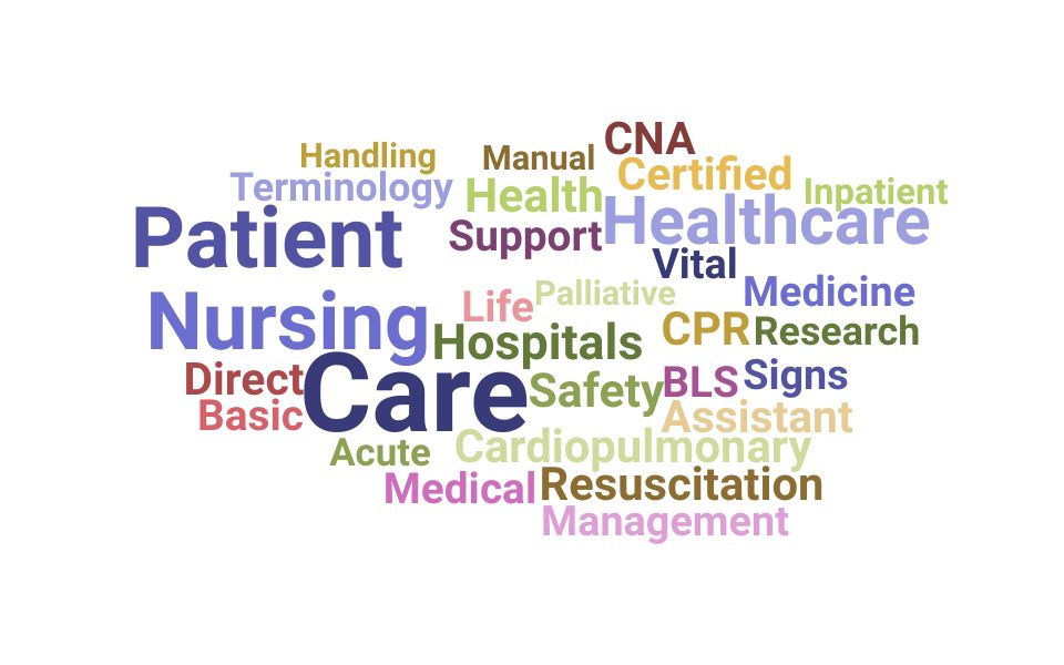 Top Certified Nursing Assistant Skills and Keywords to Include On Your Resume