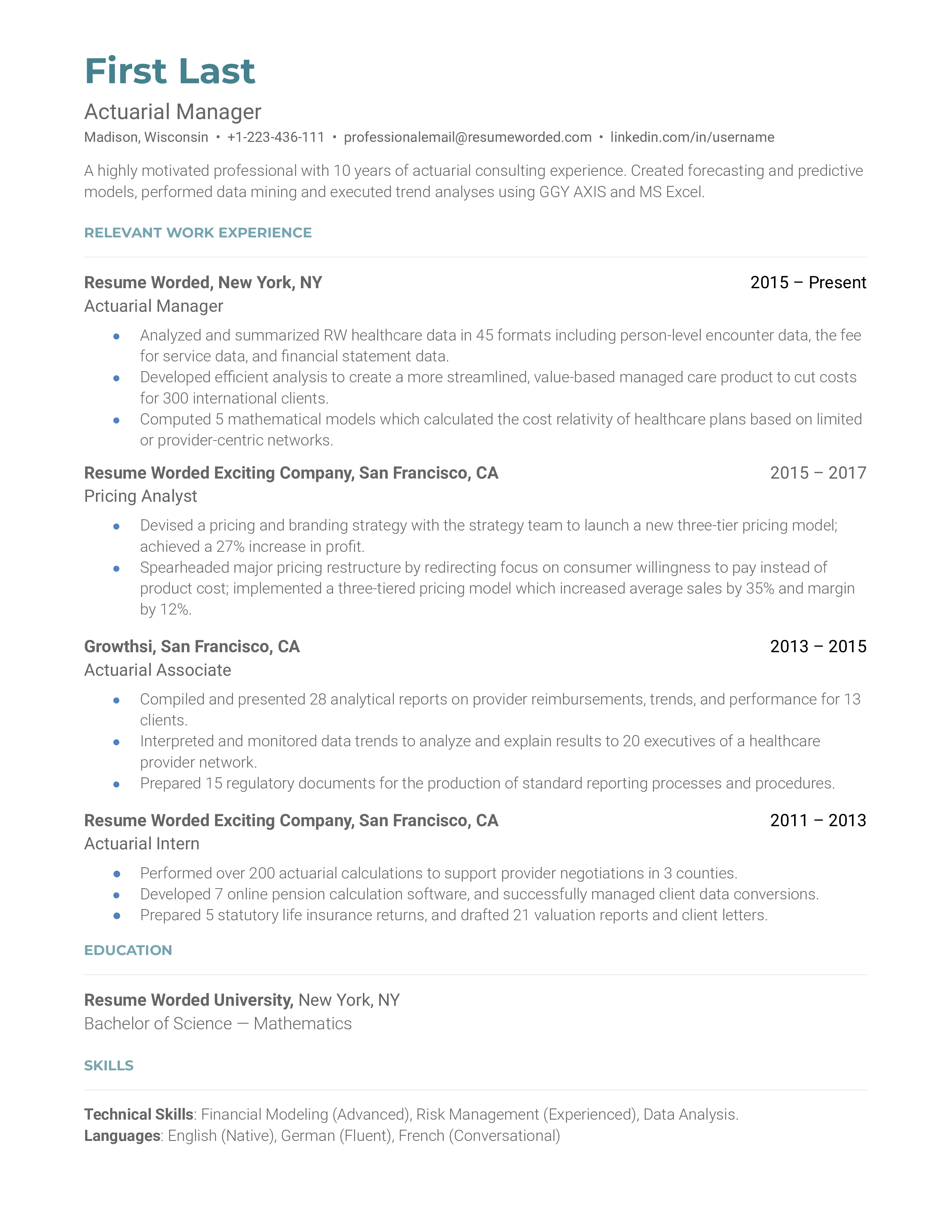 2024 Resume Examples Free Printable Ivy Hillary