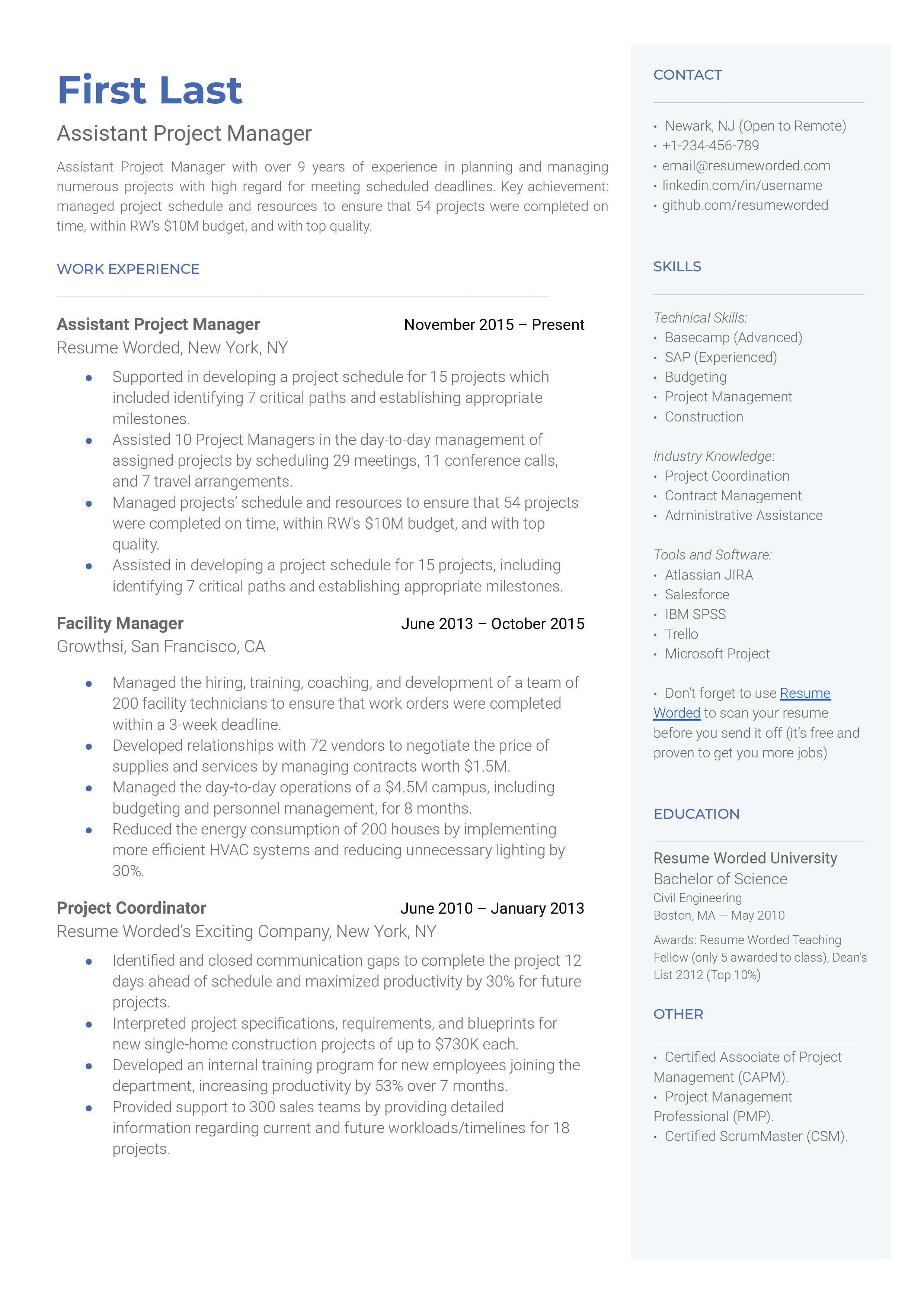 VP Product Management Resume Example for 2023 | Resume Worded