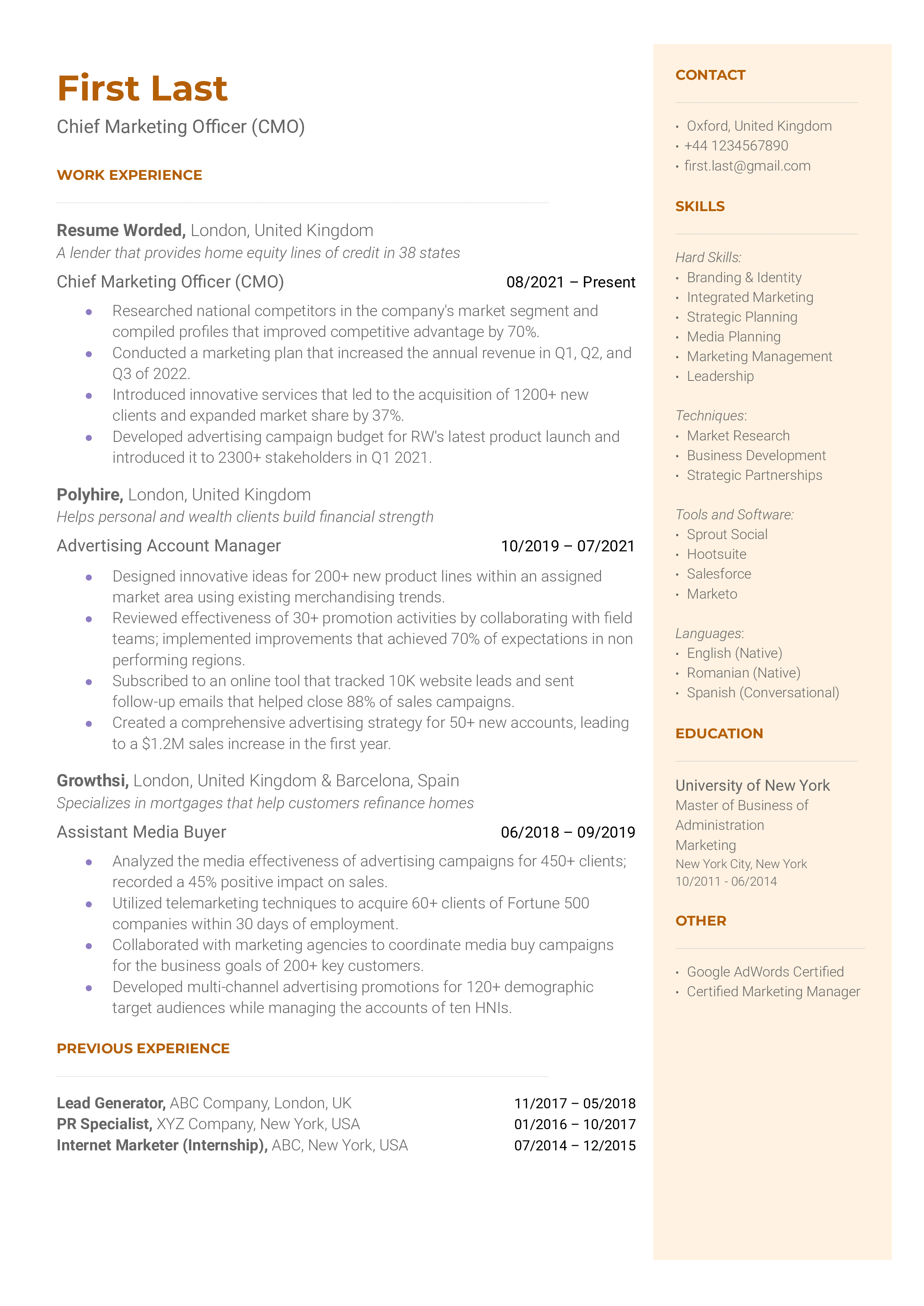 Officer Resume Examples for 2024: Templates & Tips