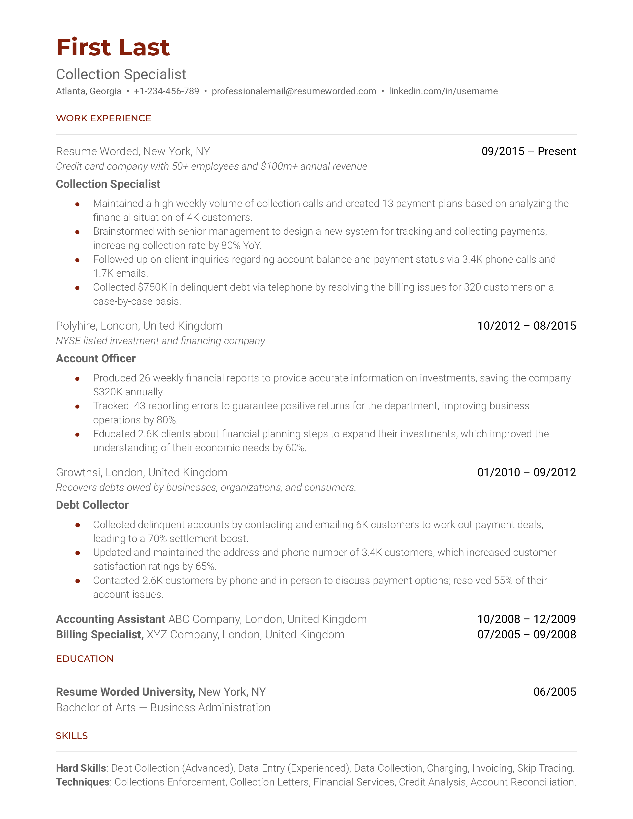 customer service specialist resume objective