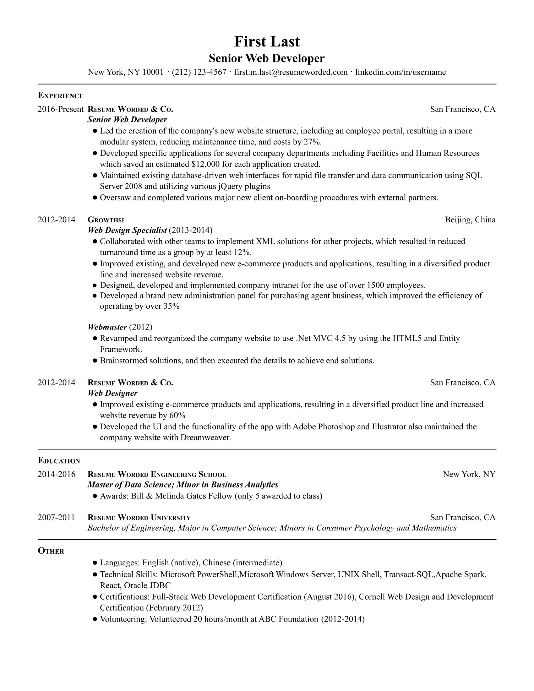 3 Python Developer Resume Examples For 2022 Resume Worded 