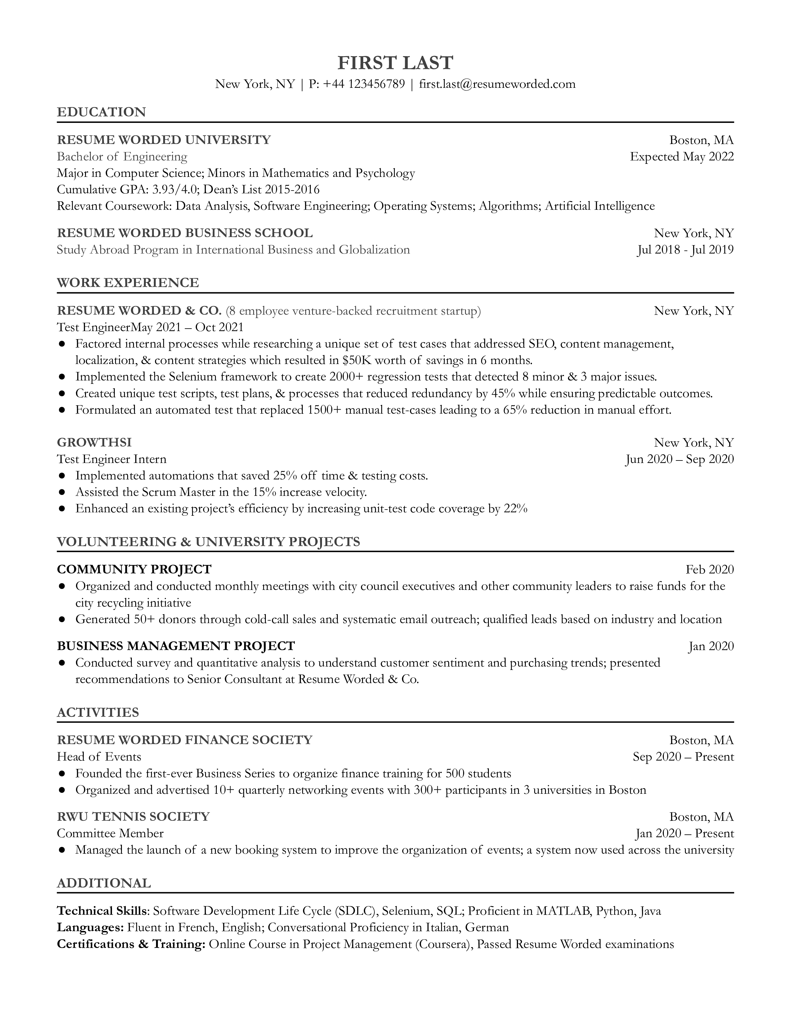 DevOps Platform Engineer Resume Examples for 2024 Resume Worded