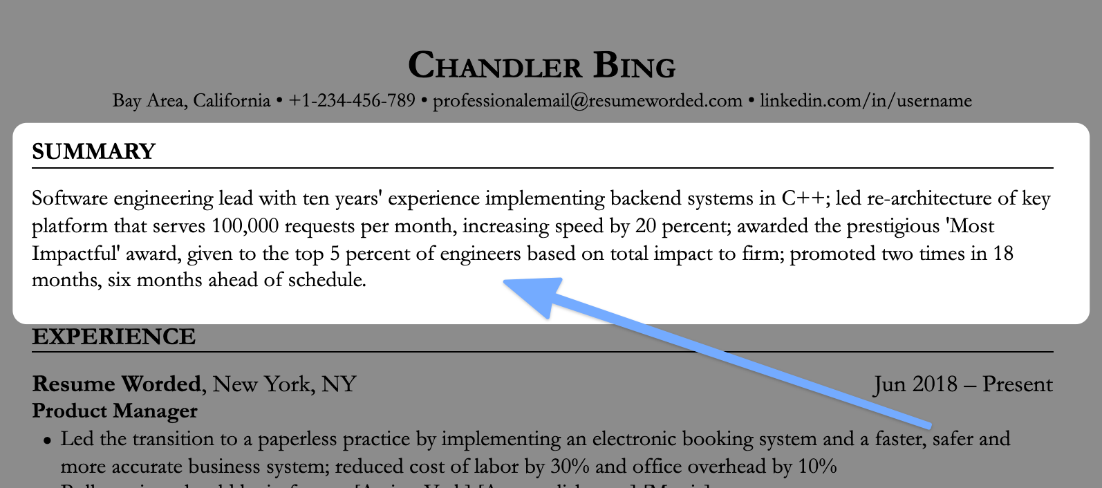 10 Resume Summary Examples Experienced Hires Mid Level Career Changers