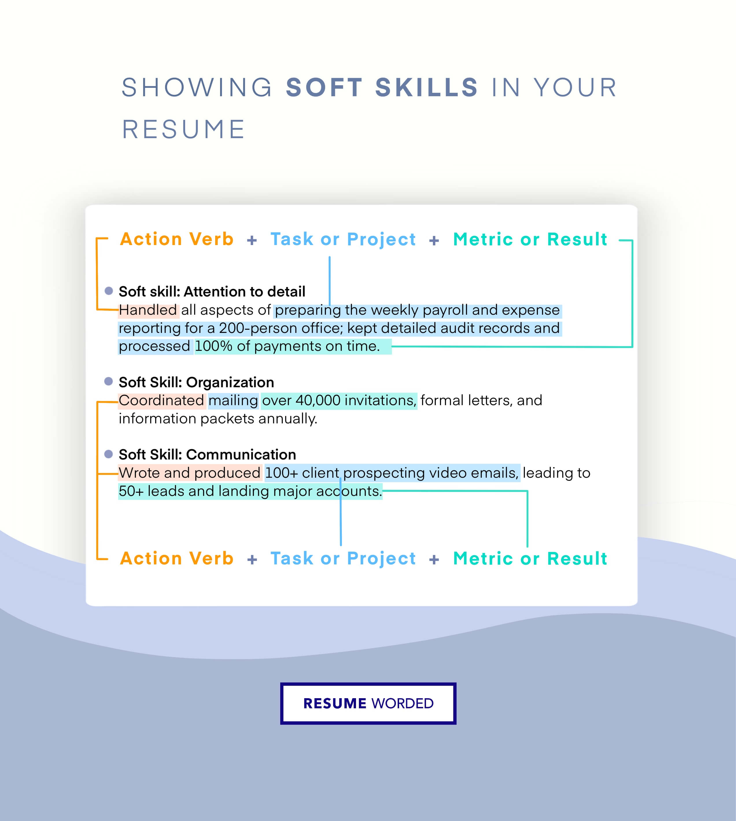 how to write your soft skills in resume