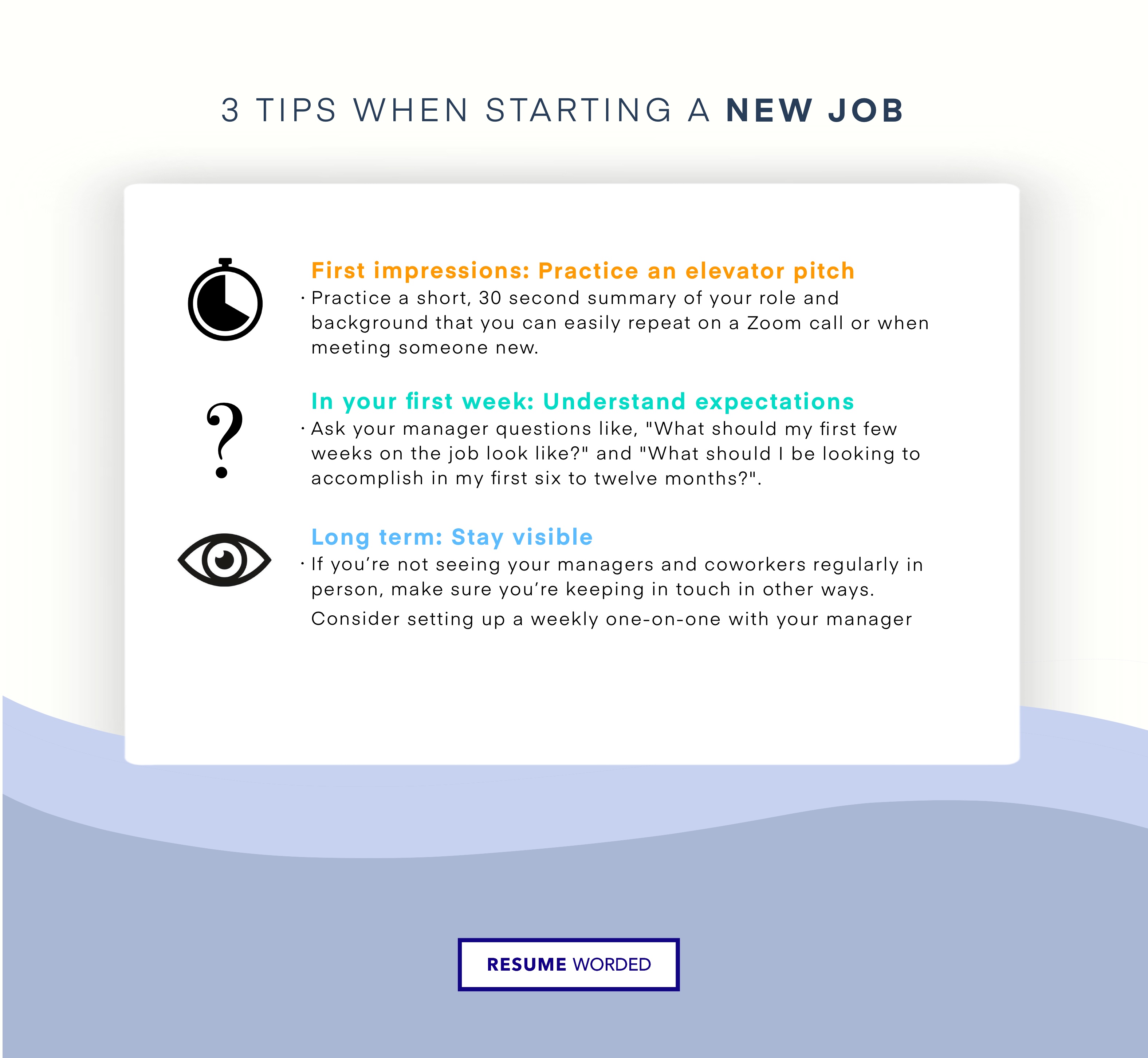 Actionable Tips for Starting a New Job in 2021