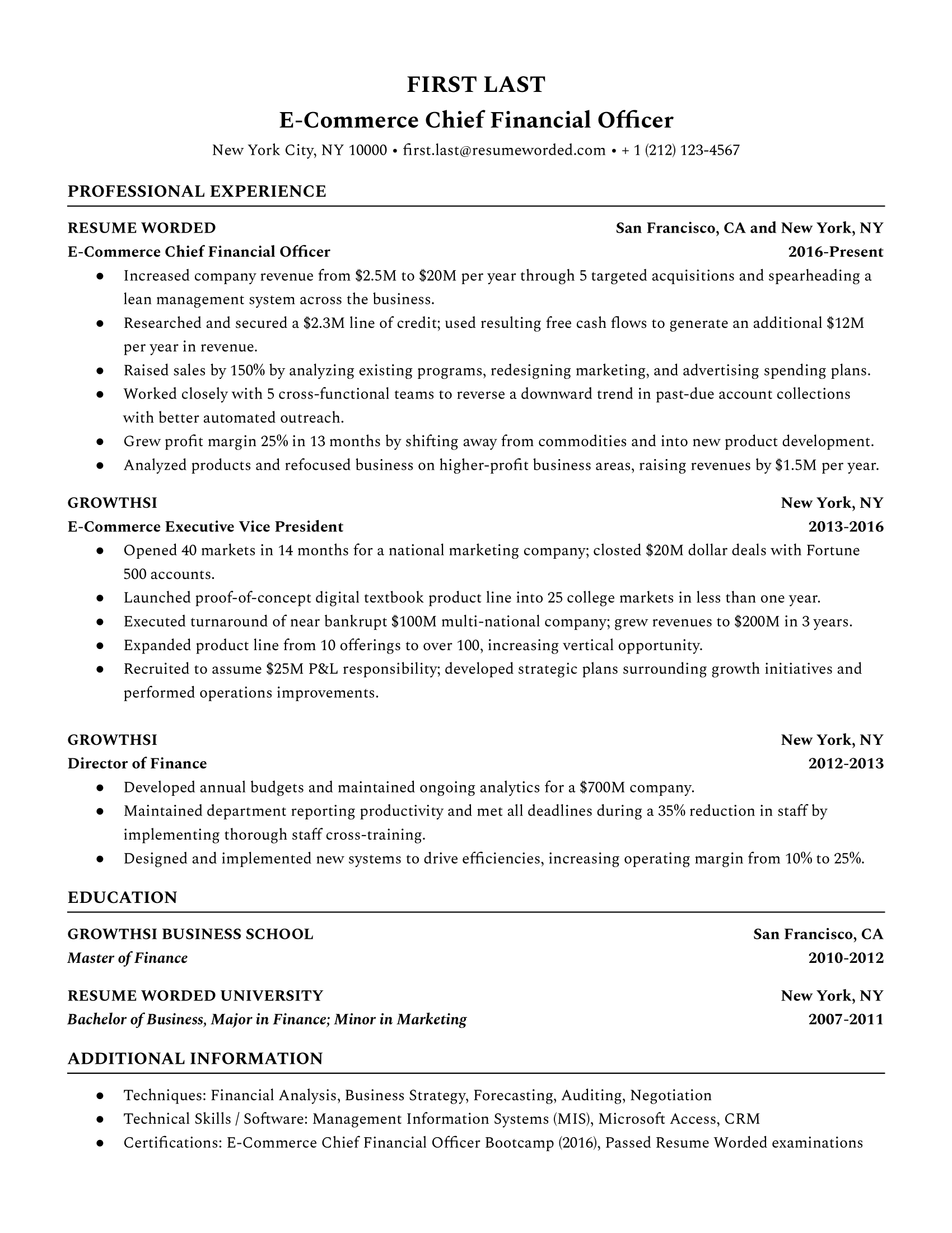 how to make a resume 2023