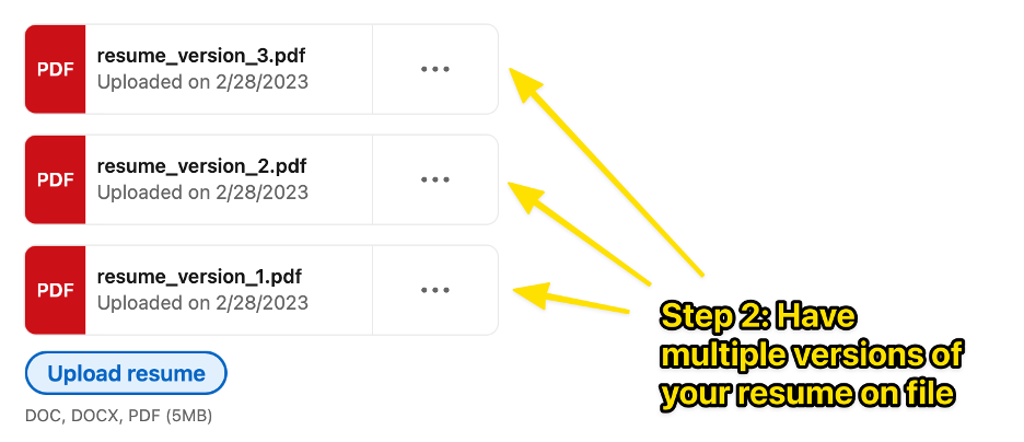 How To Upload A Resume To Linkedin