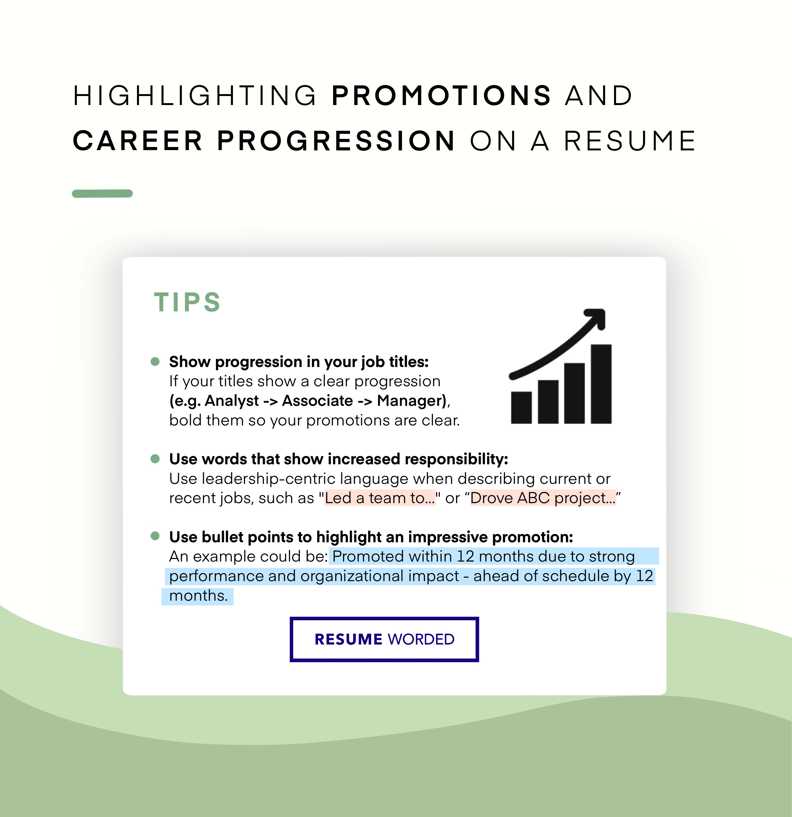 How To Show A Promotion On Your Resume 5 Examples 