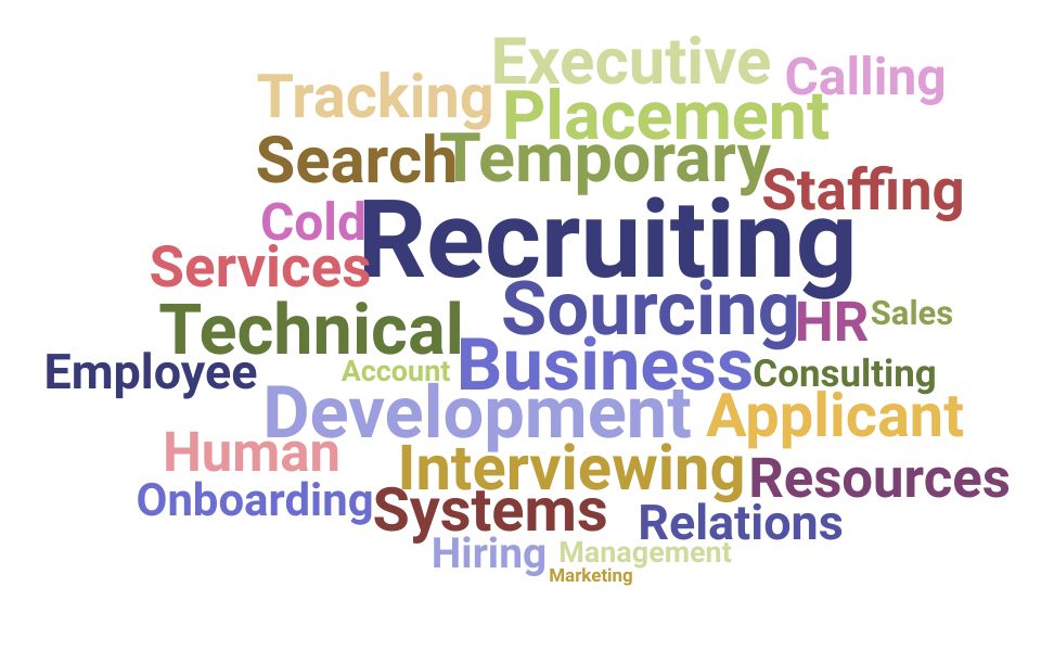 Top Business Development Recruiter Skills and Keywords to Include On Your Resume