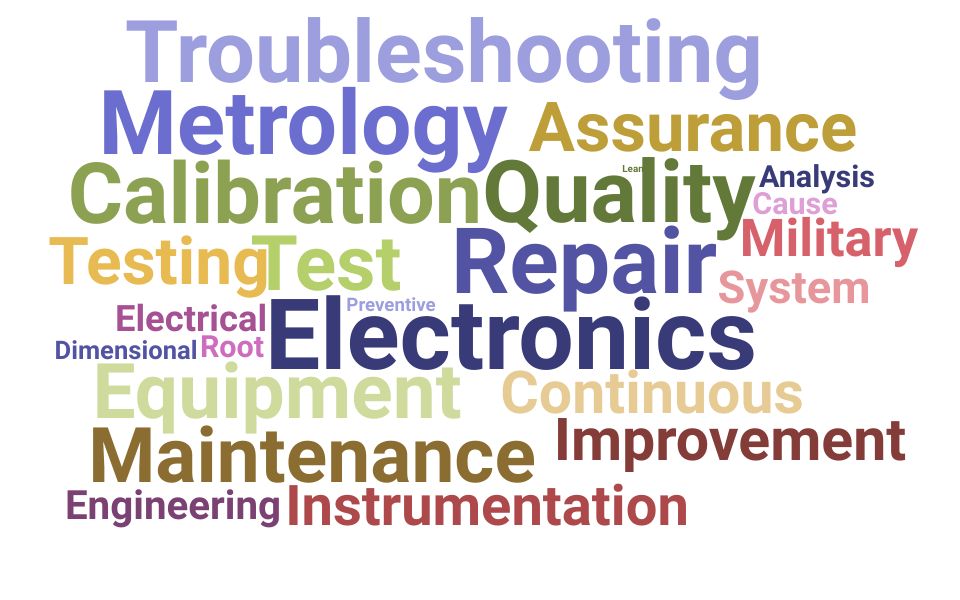 Top Calibration Technician Skills and Keywords to Include On Your Resume