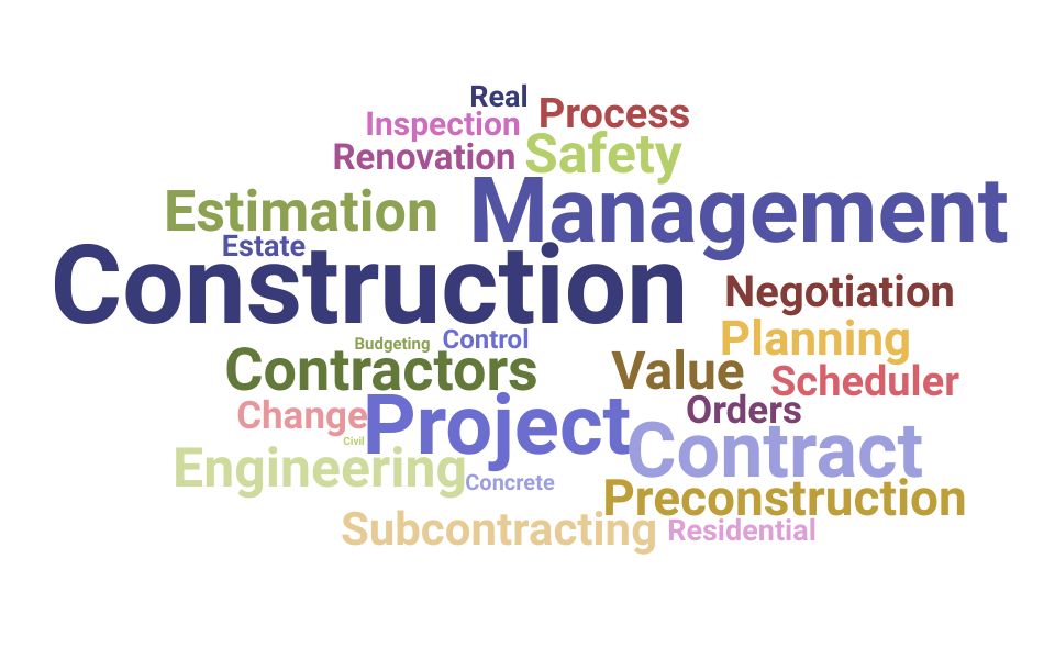 Top Construction Manager Skills and Keywords to Include On Your Resume