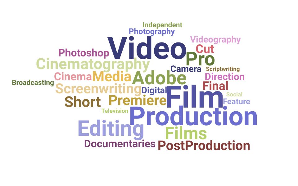 Top Filmmaker Skills and Keywords to Include On Your Resume
