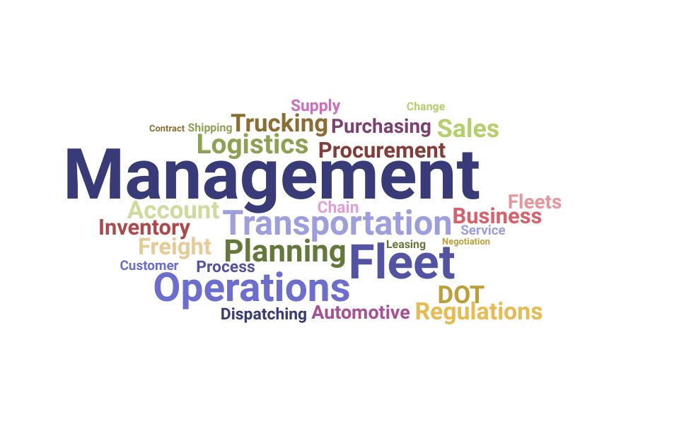 Top Fleet Manager Skills and Keywords to Include On Your Resume