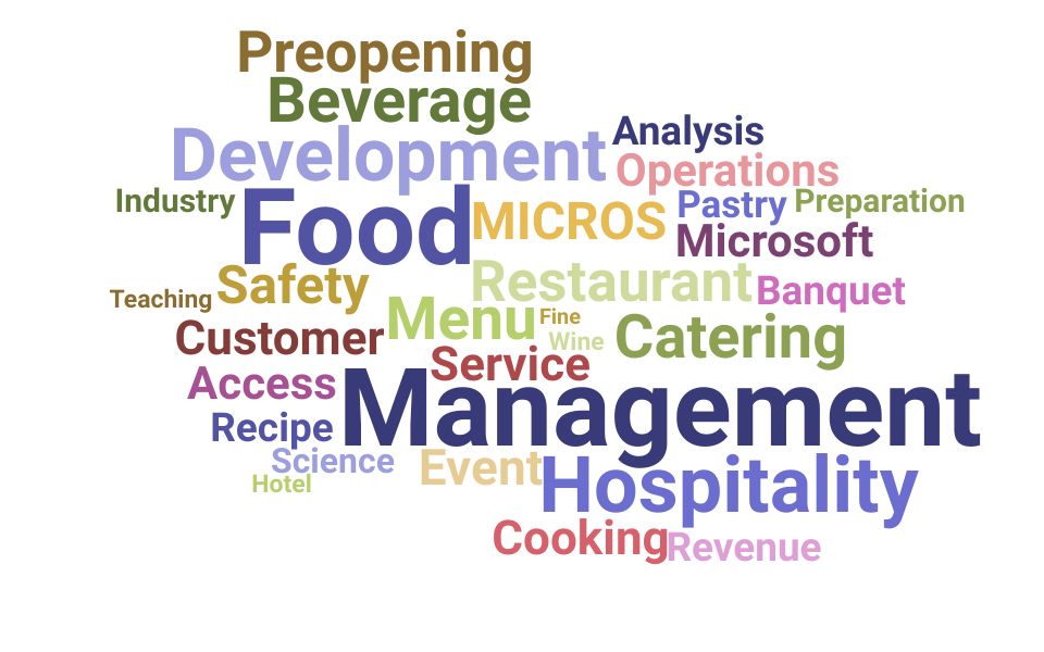 Top Head Of Food Services Skills and Keywords to Include On Your Resume