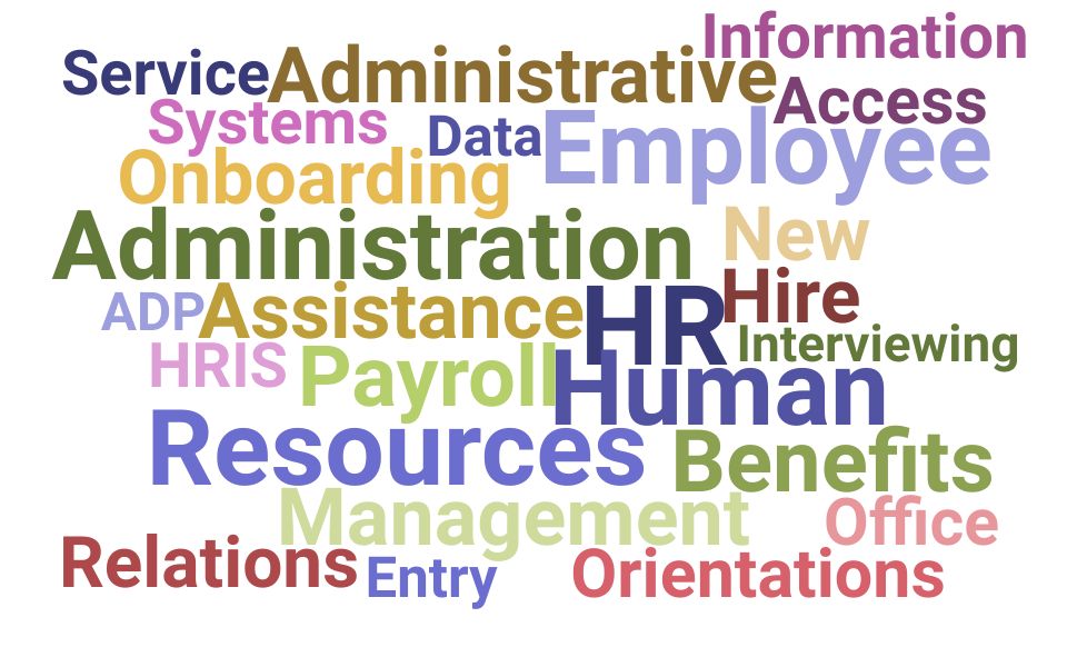 Top Human Resources Administrative Assistant Skills and Keywords to Include On Your Resume