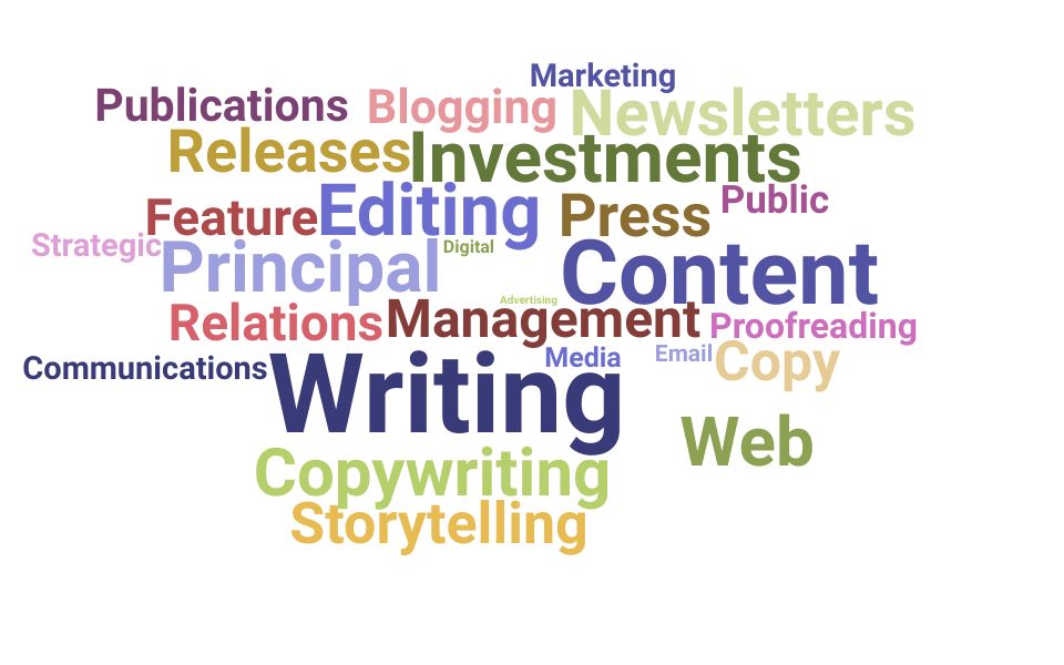 Top Marketing Communications Writer Skills and Keywords to Include On Your Resume