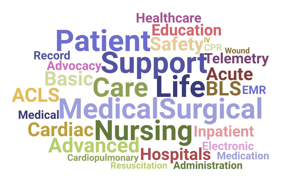 Top Medical Surgical Nurse Skills and Keywords to Include On Your Resume
