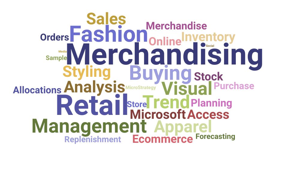 Top Merchandising Skills and Keywords to Include On Your Resume