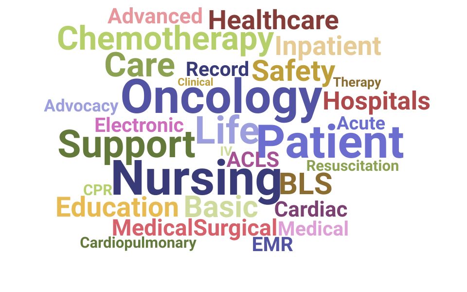 Top Oncology Nurse Skills and Keywords to Include On Your Resume