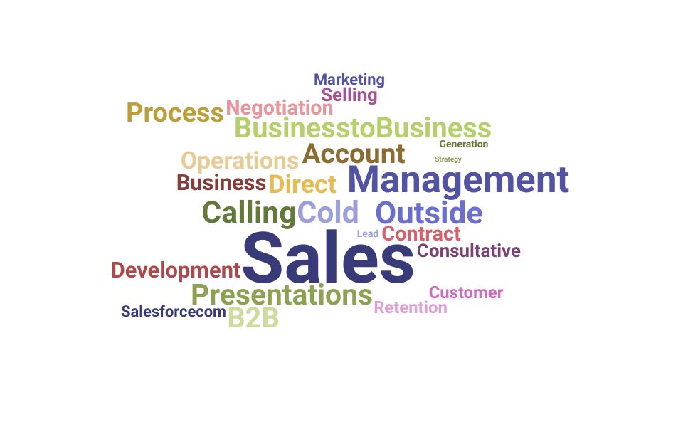 Top Outside Sales Consultant Skills and Keywords to Include On Your Resume