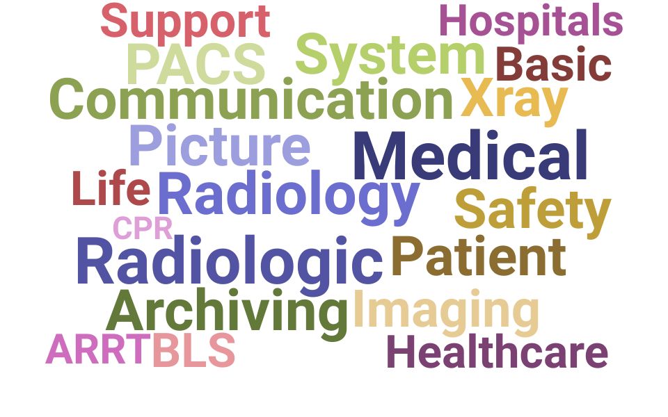 Top Radiologic Technologist Skills and Keywords to Include On Your Resume
