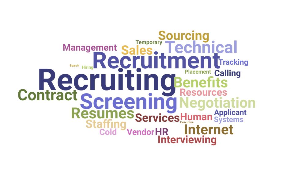 Top Sales Recruiter Skills and Keywords to Include On Your Resume