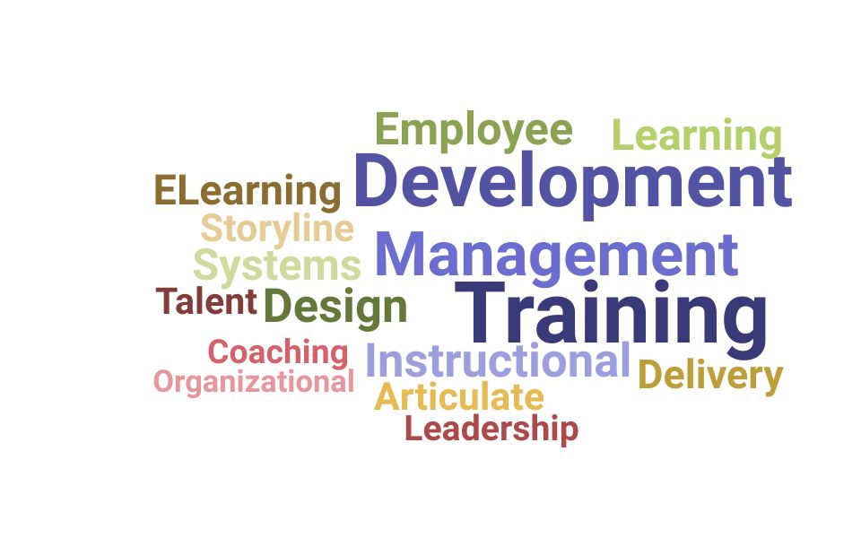 Top Training and Development Specialist Skills and Keywords to Include On Your Resume