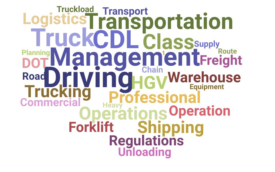Top Truck Driver Skills and Keywords to Include On Your Resume